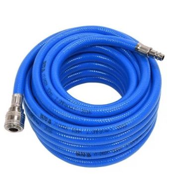   Levegő tömlő  szerelt, 10 m, kék, 8mm-es belső átmérő, 20 bar