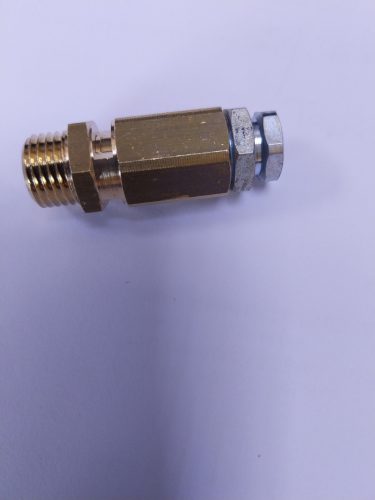 Biztonsági szelep 1/4" KM, állítható 6-12 bar