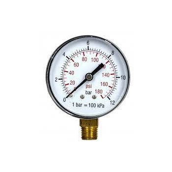 Manométer 1/4" 0-1 bar