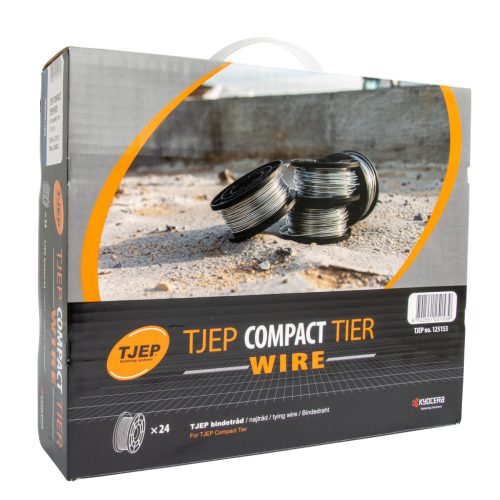 KÖTÖZŐDRÓT 1,3mm, TJEP COMPACT TIRE 40 BETONVAS KÖTÖZŐ GÉPHEZ (24TEKERCS)