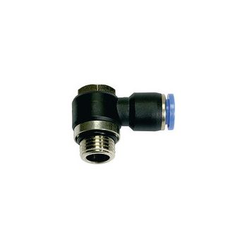    L csatlakozó »Blue Széria« forgatható, G1/8 a., max.15, Ø6mm ( párhuzamos menet )