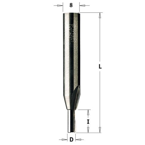 Nútmaró egyenes 3mm CMT