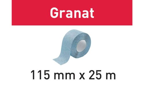 Festool StickFix csiszolószalag tekercs 115x25m P220 GR Granat