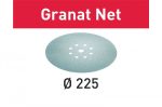   FESTOOL Hálós csiszolóanyagok Granat Net STF D225 P180 (dob 25db)