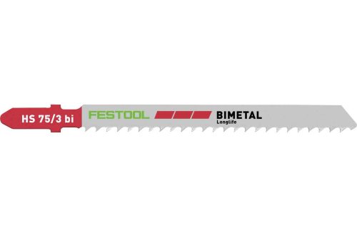 Festool Szúrófűrészlap HS 75/3 BI/5 PLASTICS SOLID MATERIAL
