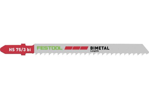 Festool Szúrófűrészlap HS 75/3 BI/5 PLASTICS SOLID MATERIAL