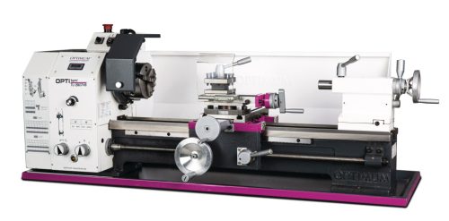 Optimum OPTIturn 2807VB esztergagép fokozatmentes fordulatszámállítással (D280x700mm, 1,1kW/230V