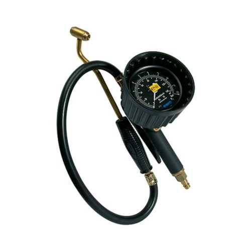  Kézi gumiabroncs légnyomásmérő, TS, Mano Ø 80 mm, tanúsítvány nélkül, 0-12 bar/170 psi