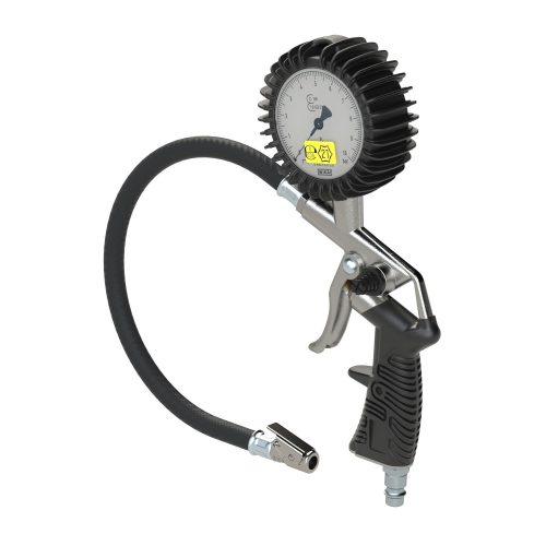  Álló kézi gumiabroncs-felfújásmérő MS, Mano Ø 63 mm, kalibrált, 0-10 bar