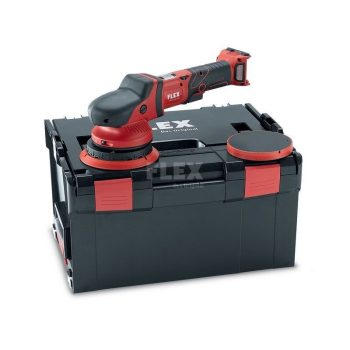   FLEX Akkumulátoros excenterpolírozó XFE 15 150 18.0-EC/5.0 P-SET