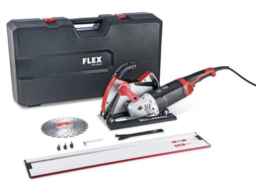 FLEX DCG L 26-6 230 G SET sarokcsiszoló szett vezetősínnel 