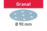 FESTOOL Csiszolópapír Granat STF D90/6 P60 (50db/dob)
