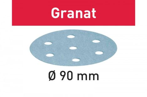FESTOOL Csiszolópapír Granat STF D90/6 P240 GR/100 db-os csomag