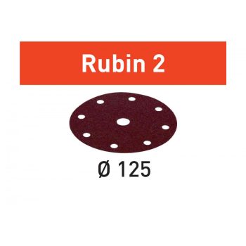 Festool Csiszolópapír Rubin 2 STF D125/8 P100 /50