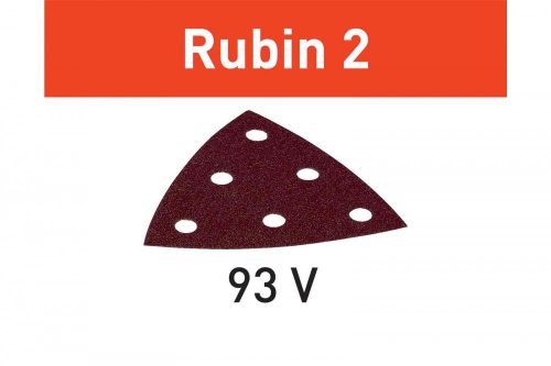 FESTOOLCsiszolólap Rubin 2 STF V93/6 P40 RU2/50 db-os csomag
