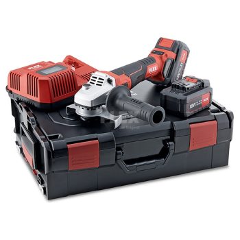 FLEX Akkumulátoros sarokcsiszoló LBE 125 18.0-EC/5.0 SET