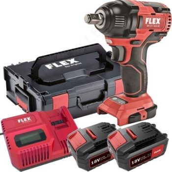   FLEX Akkus ütve-csavarbehajtó IW 1/2" 18.0-EC Szett 18V/5Ah készleten