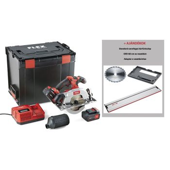 FLEX Akkus körfűrész CS 62 18.0-EC/5.0 SET AJÁNDÉKOKKAL