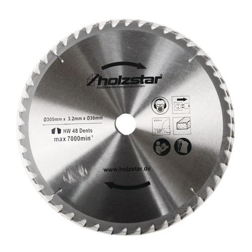 Holzstar körfűrészlap 305 x 30 x 3,2 mm Z48