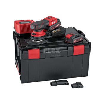   Flex ODE 2-100 18-EC/2.5 Set 18 V-os akkus háromszögcsiszó sebességszabályozással