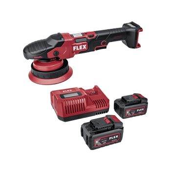   Akkus kényszerhajtásos excenterpolírozó Flex XCE 8 150 18-EC 5.0 Ah SET 