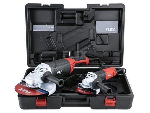 Flex L 2200 + L 850 sarokcsiszoló szett kofferben