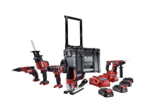 Flex STACK PACK+5 GÉP SZETTBEN