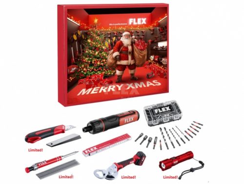Flex XMAS CALENDAR 2025 FLEX limitált kiadású adventi naptár