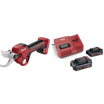 Flex GPS 35 18-EC/ 2,5 Ah Set Akkus metszőolló 18 V