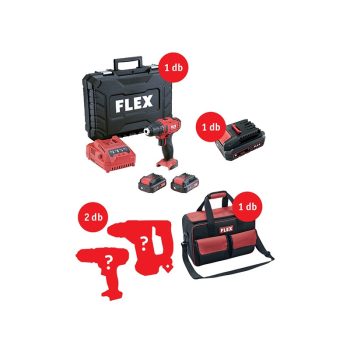   Flex FLEX PACK 12 Akkus gép csomag 1 +2 választató géppel