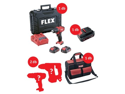 Flex FLEX PACK 12 Akkus gép csomag 1 +2 választató géppel