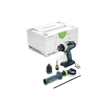   Festool Akkus fúró-csavarbehajtó TDC 18/4 I-Basic QUADRIVE