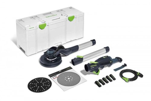 Festool Hosszúszárú falcsiszoló LHS 2 225 EQI-Plus PLANEX + ajándék 10 db csiszolópaír tetszőleges szemcsével