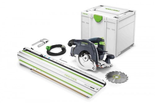 Festool Kézi billenőbúrás körfűrész HK 55 EBQ-Plus-FSK 420 + ajándék kapcsozógép/szegezőgép