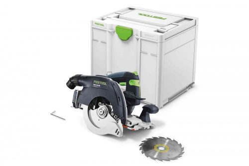 Festool Akkus kézi billenőbúrás körfűrész HKC 55 EB-Basic