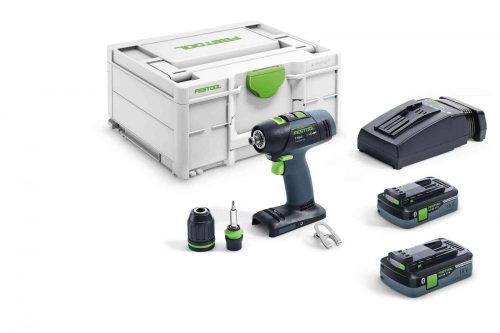 Festool Akkus fúró-csavarbehajtó T 18+3 HPC 3,1 I-Plus