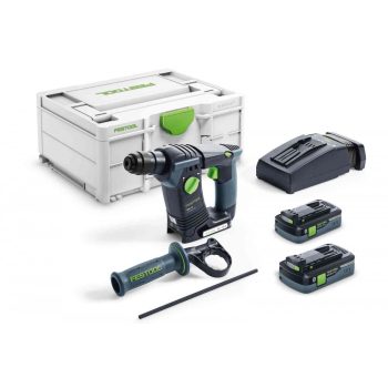   Festool Akkus fúrókalapács BHC 18 HPC 4,0 I-Plus + ajándék kapcsozógép/szegezőgép