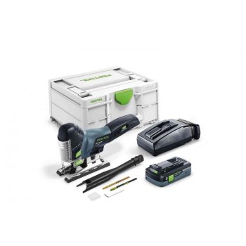   Festool Akkus szúrófűrész PSC 420 HPC 4,0 EBI-Plus CARVEX +  ajándék kapcsozógép/szegezőgép