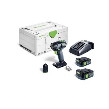   Festool Akkus fúró-csavarbehajtó TXS 12 2,5-Plus +ajándék kapcsozógép/szegezőgép