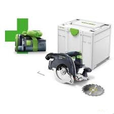Festool Akkus kézi billenőbúrás körfűrész HKC 55 EB-Basic-5 100 ÉV JUBILEUM