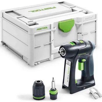   FESTOOL AKKUS FÚRÓ-CSAVARBEHAJTÓ C 18 HPC 4,0 I-PLUS + ajándék kapcsozógép/szegezőgép