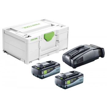 Festool Energia-set SYS 18V 2x8,0/SCA16