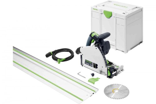 Festool Merülőfűrész TS 60 KEBQ-Plus-FS + ajándék kapcsozógép/szegezőgép