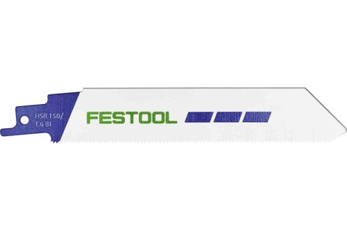 Festool Orrfűrészlap HSR 150/1,6 BI/5 METAL STEEL/STAINLESS STEEL