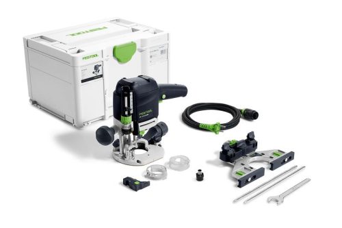 Festool Felsőmaró OF 1010 REBQ-Plus + ajándék kapcsozógép/szegezőgép