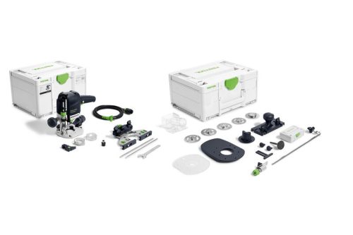 Festool Felsőmaró OF 1010 REBQ-Set +ajándék kapcsozógép/szegezőgép