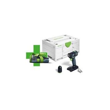   Festool TXS 18-Basic-3,0 akkus fúró-csavarbehajtó (AJÁNDÉK AKKUVAL) + ajándék kapcsozógép/szegezőgép