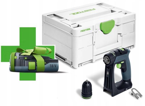 Festool Akkus fúró-csavarbehajtó TXS 18-Basic-3 100 ÉV JUBILEUM