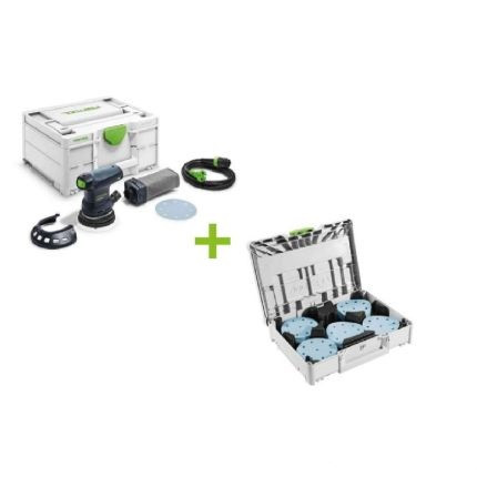 Festool ETS 125 REQ GR-SYS P excentercsiszoló + ajándék Granat Systainer D125