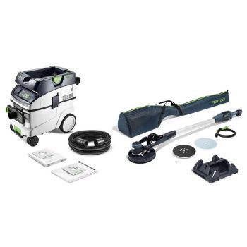   Festool Hosszú szárú falcsiszoló- és elszívókészlet PLANEX LHS-E 225/CTL 36-Set +ajándék 25 db csiszolópaír tetszőleges szemcsével